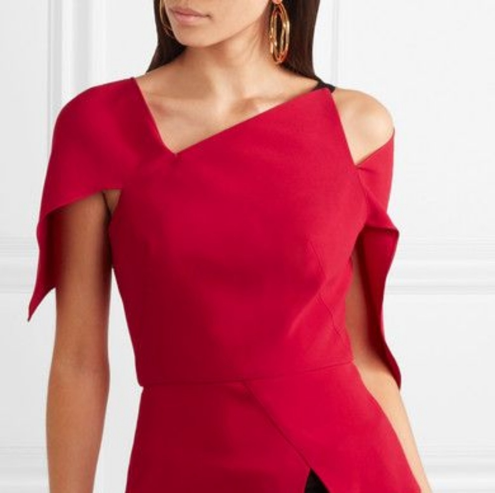Roland Mouret top with Tags